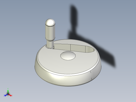 人體工學型二幅手輪ESW+IR-3D多系列多零件图纸模型正等轴测缩略图
