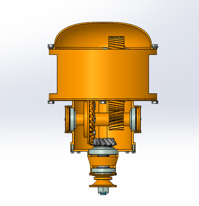 主减速器三维模型