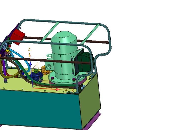 机械液压系统液压泵站