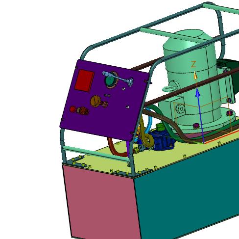 机械液压系统液压泵站