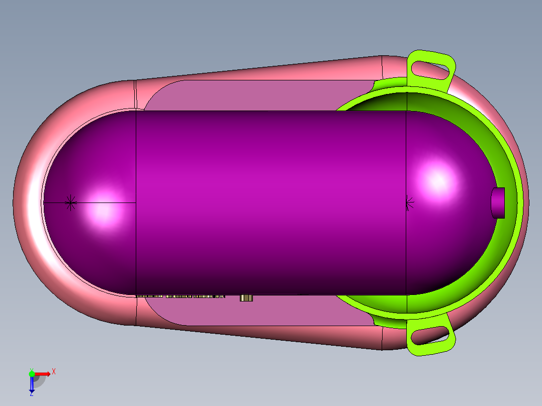 电动小型奶油打发器俯视图