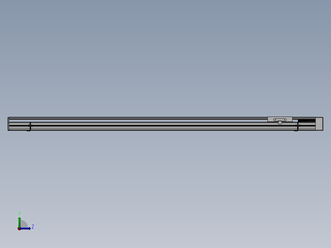 精密模组MY140-T25-1500L-BL-P40B-C4-C左视图