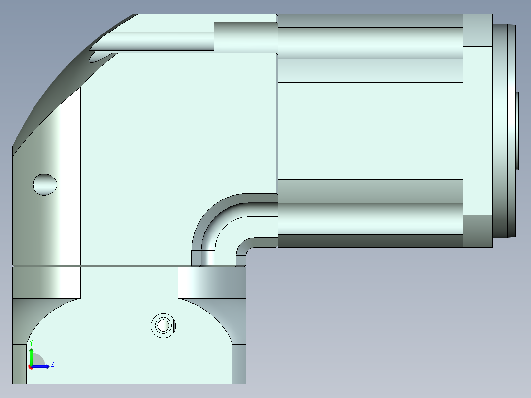直齿孔ZPLX120-L2 22-110-145-M8.stp左视图