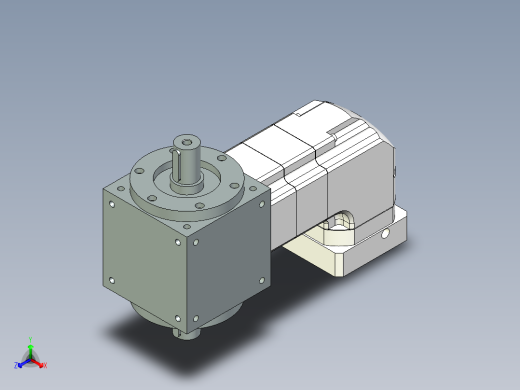 换向器PW140双轴 ZPGH115-L2 24-110-145-M8-8B.stp