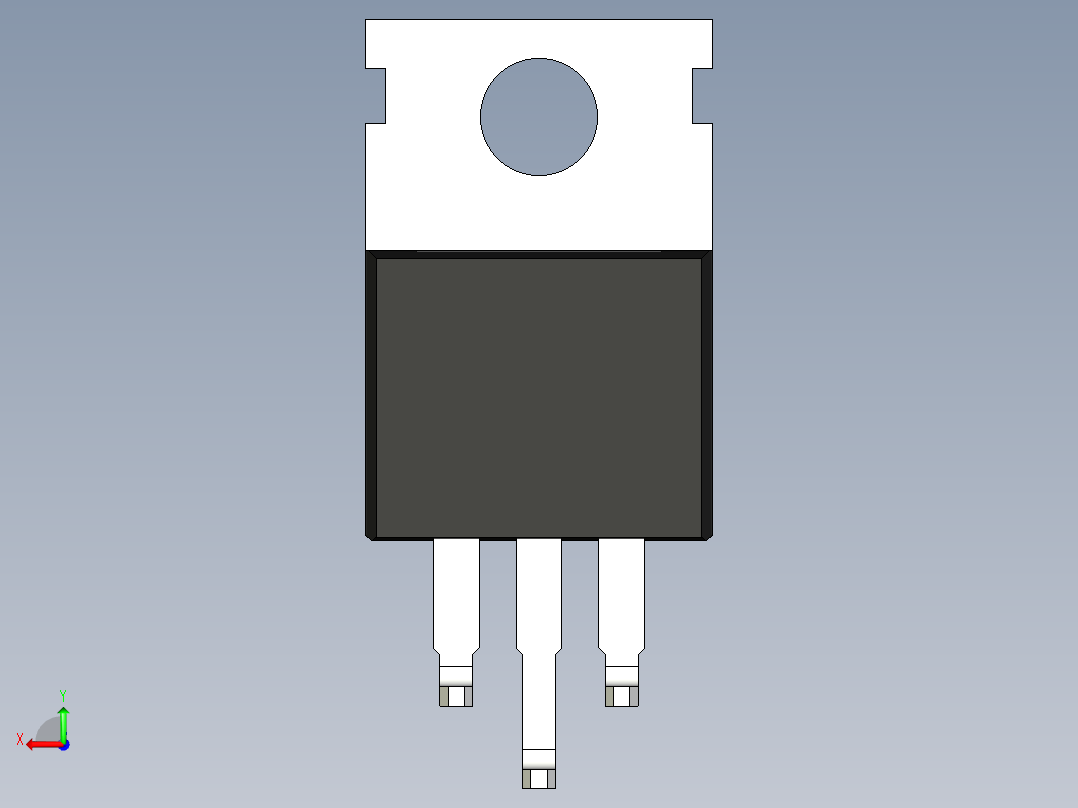 TO-220AB-HF-FairA后视图