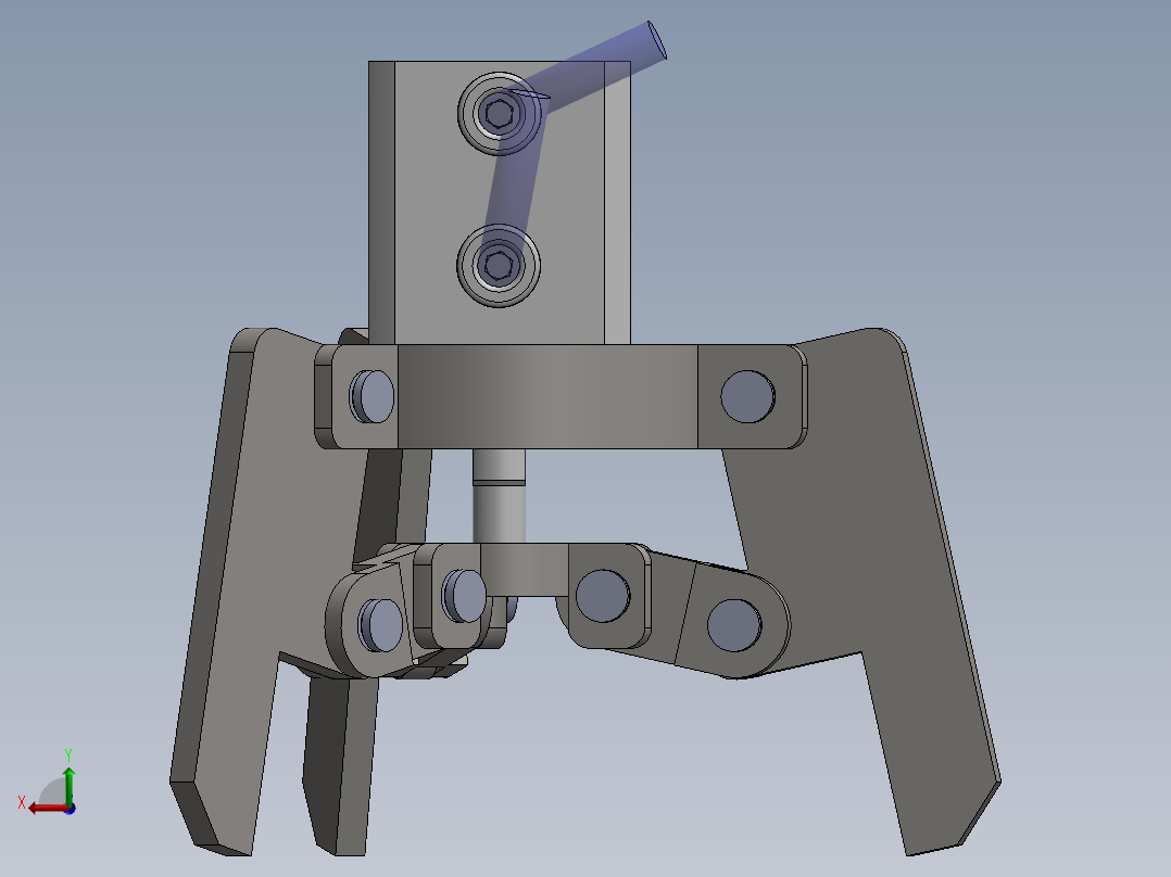 机械爪 3D图纸 (42)后视图