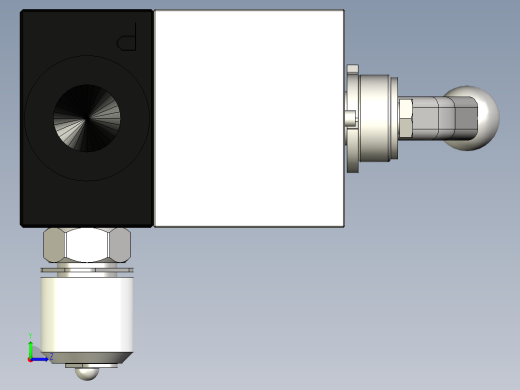 霍尼韦尔测试阀HON 914左视缩略图