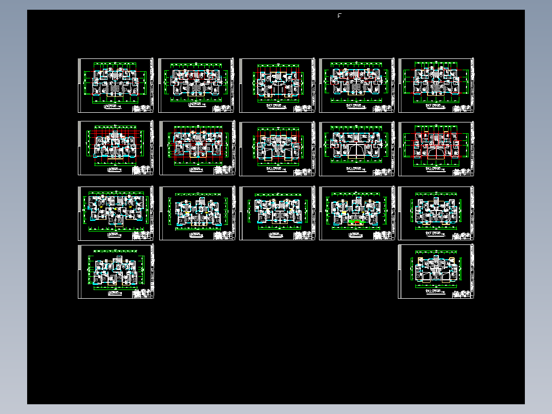 住宅户型方案图