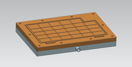 金属外壳真空吸气辅助测量检具模型缩略图