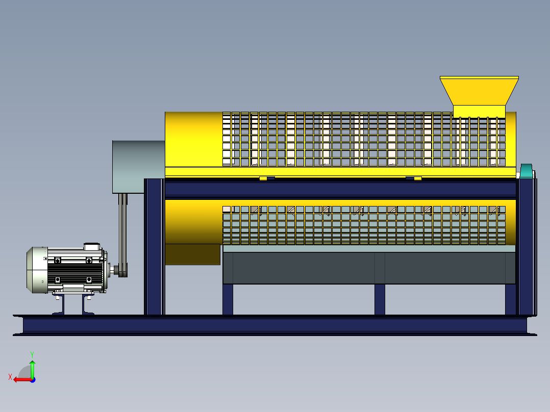 B3003274-塑料烘干机后视图