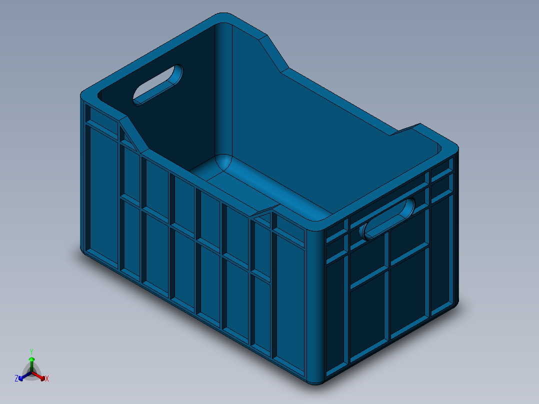 篮子(42)正等轴测图