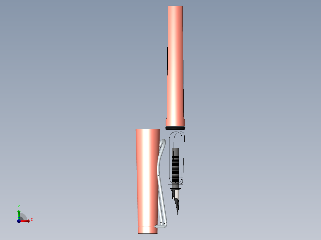 笔、中性笔、铅笔(21)前视图