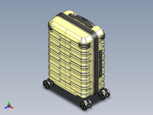 超薄19寸拉杆箱