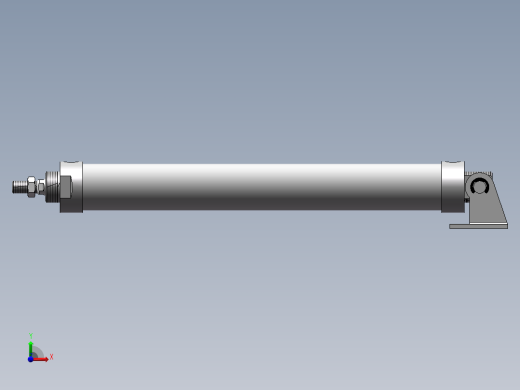 气缸MAL40x300CASDB前视缩略图