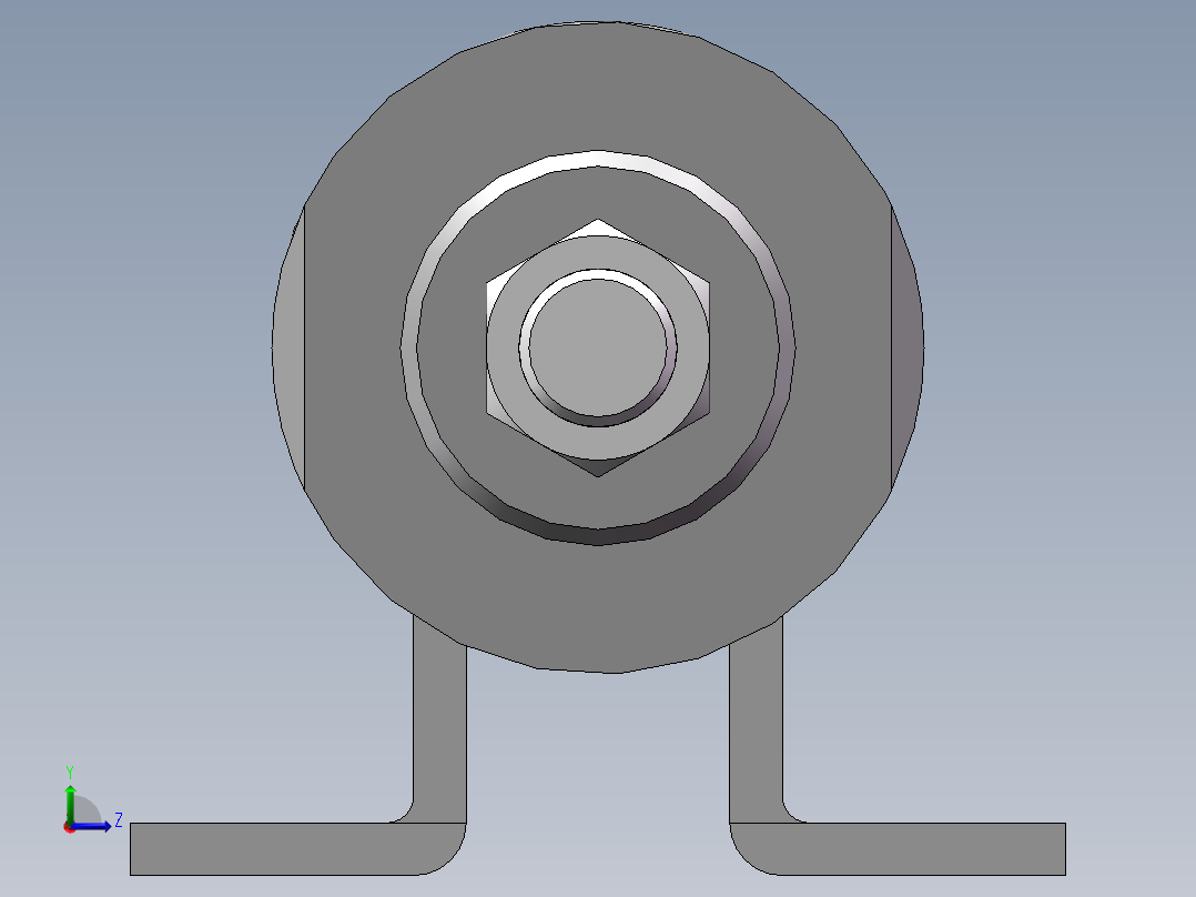 气缸MAL40x300CASDB左视图