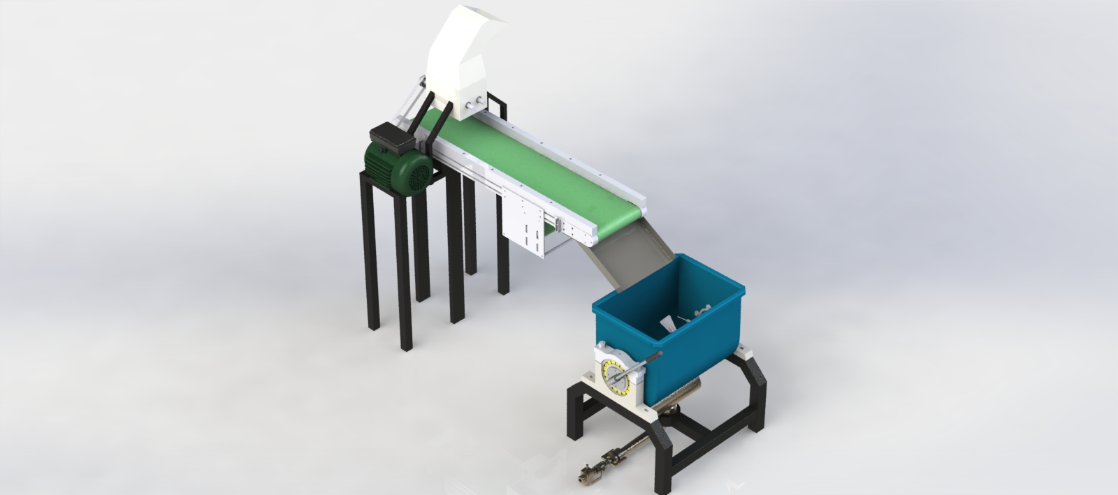 环保再生塑料和沙砖