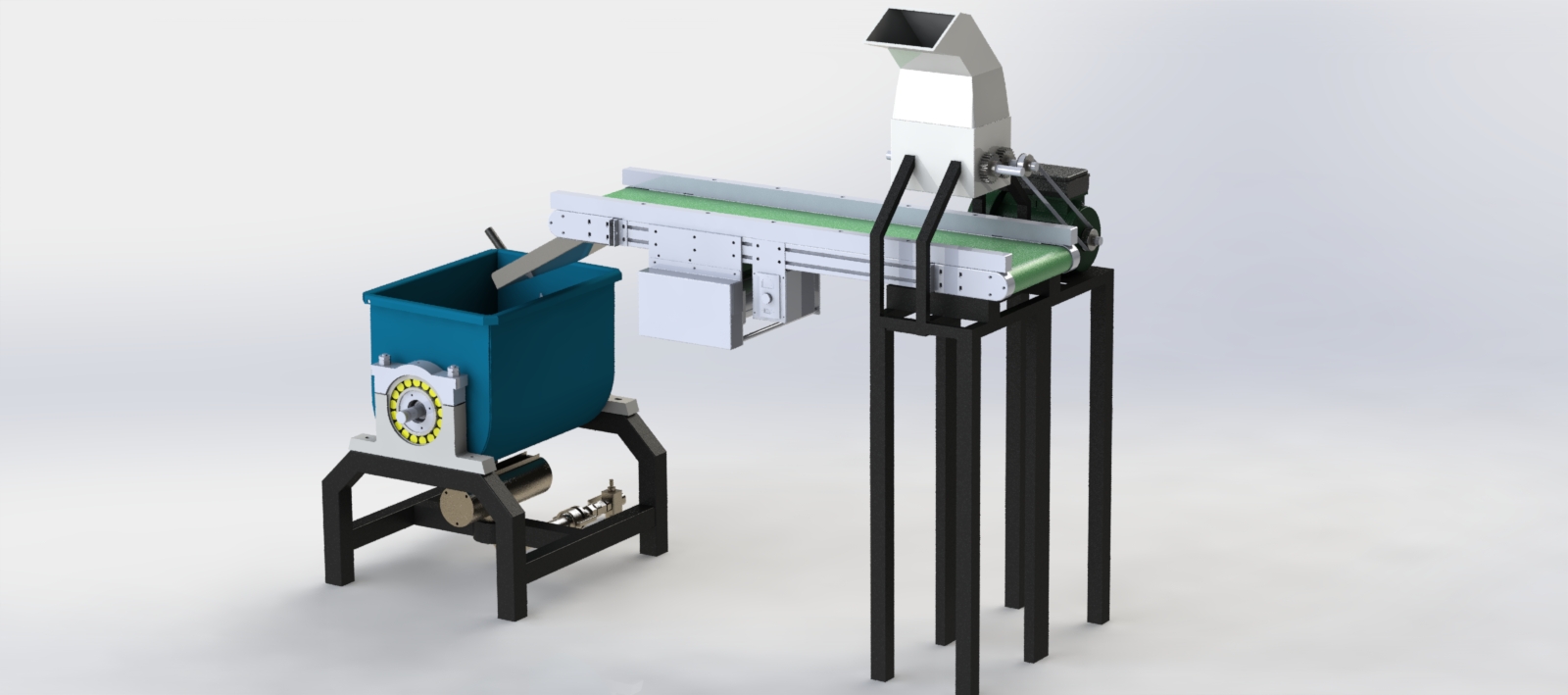 环保再生塑料和沙砖