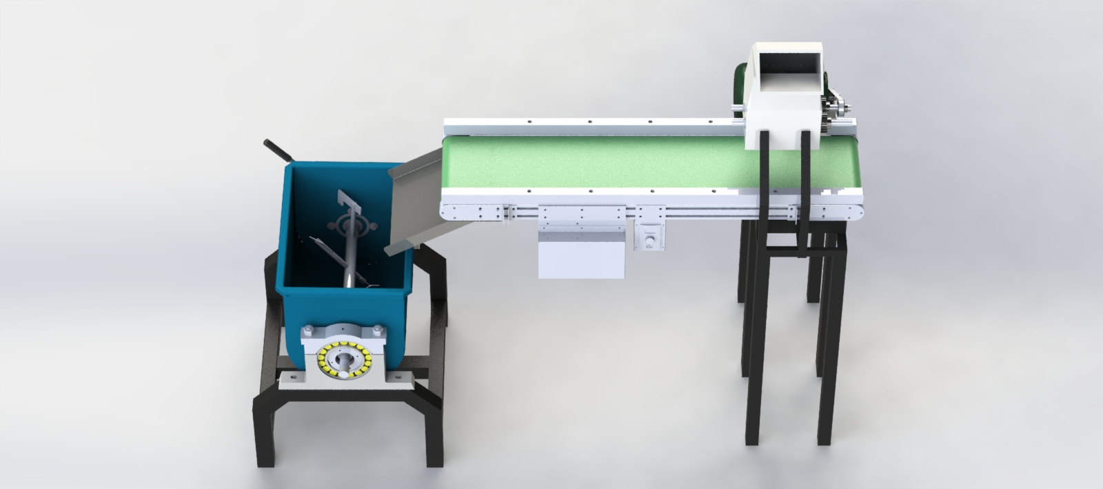 环保再生塑料和沙砖