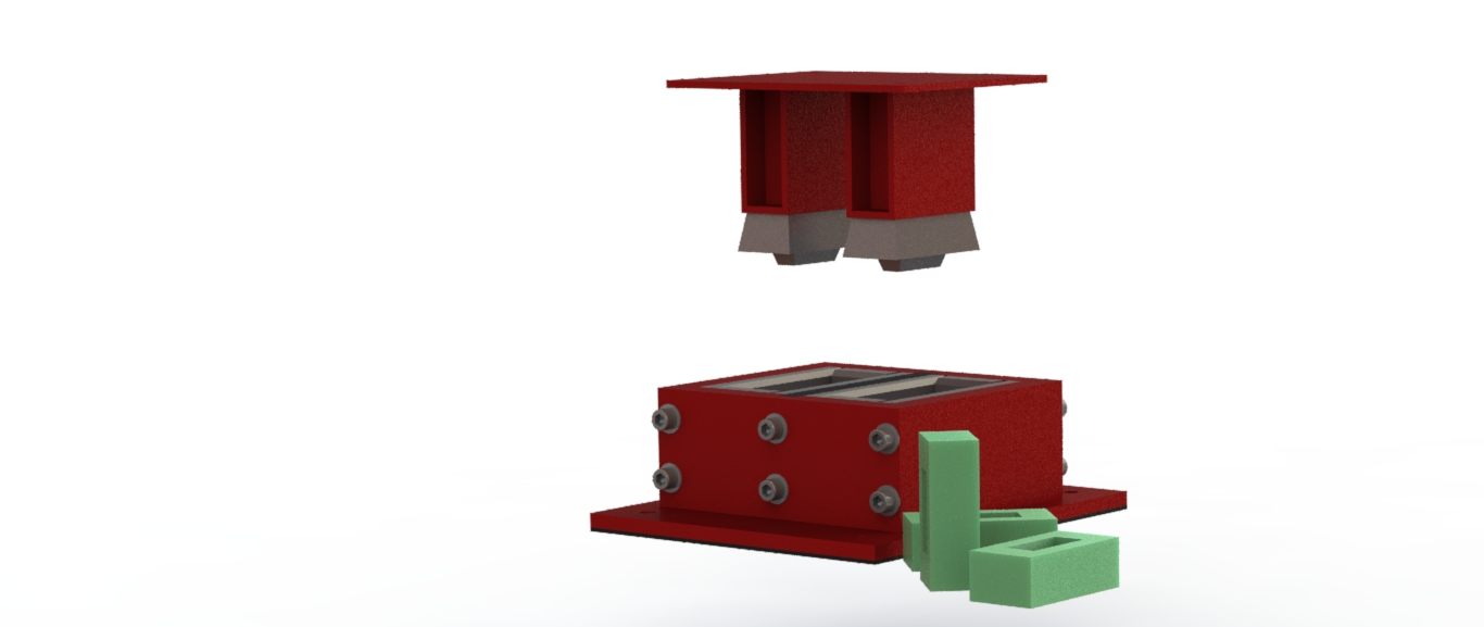 环保再生塑料和沙砖