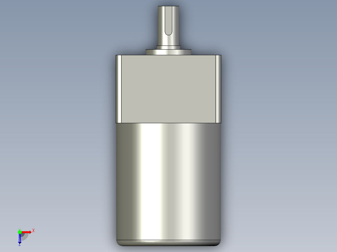 B85IK60VES-9东方电机俯视图