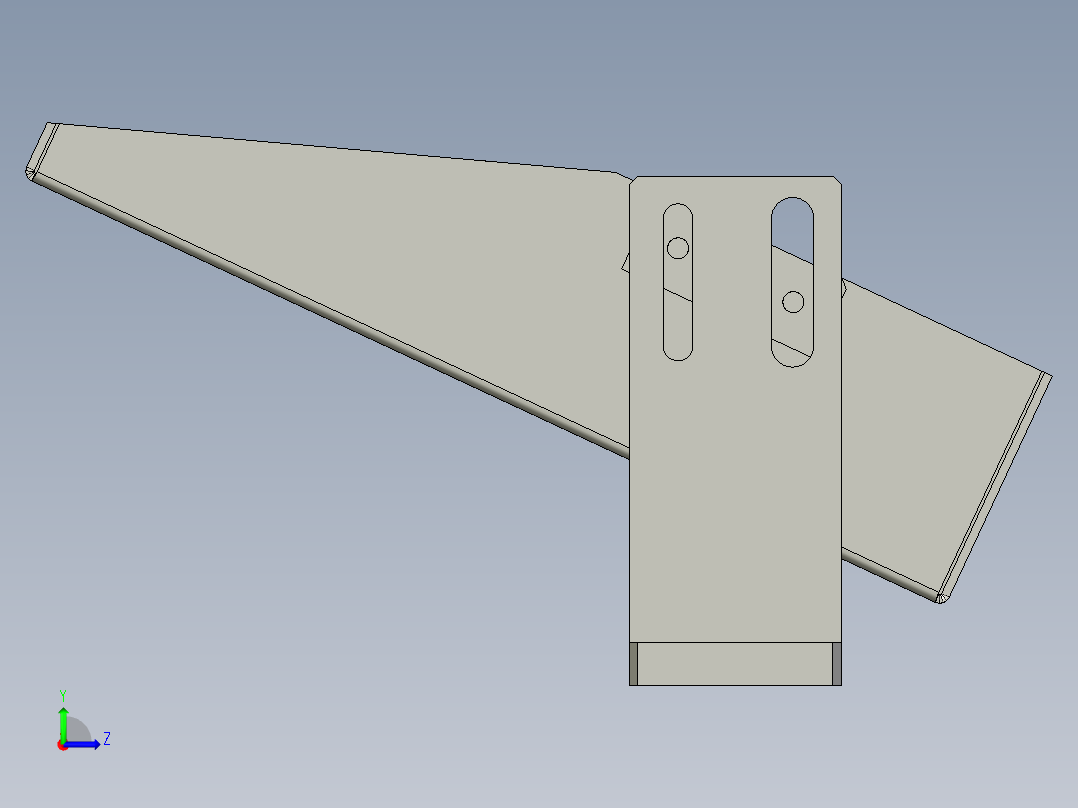 1000尺寸NG下料滑道-LXYC-BOSS左视图