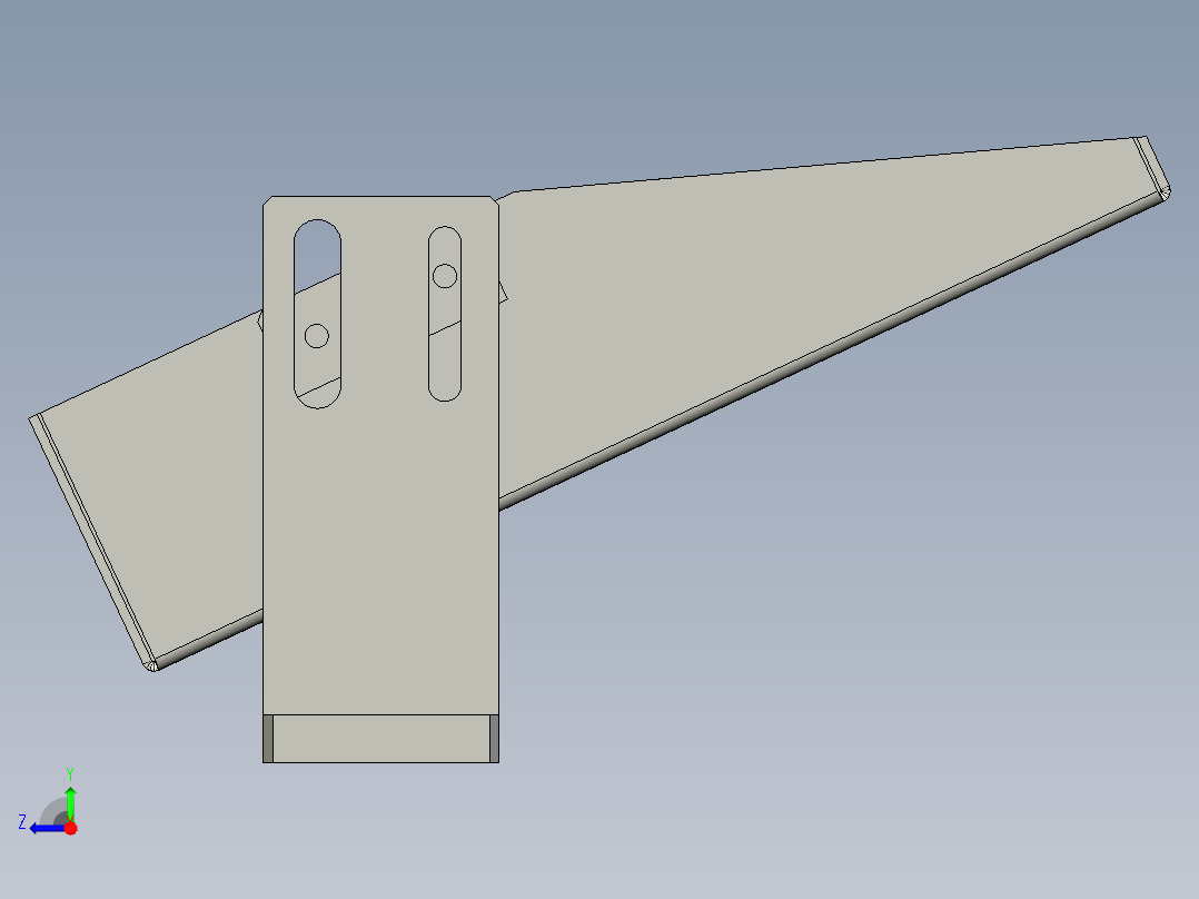 1000尺寸NG下料滑道-LXYC-BOSS右视图