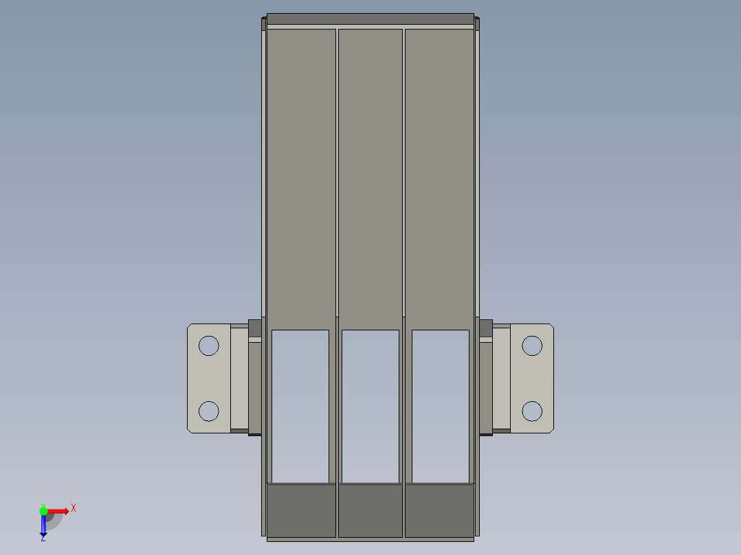 1000尺寸NG下料滑道-LXYC-BOSS俯视图