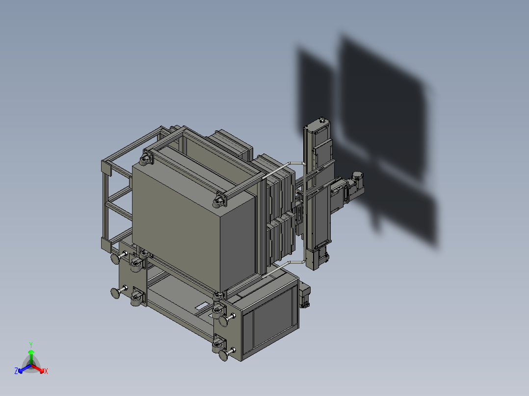 瓶子上料总装主视图