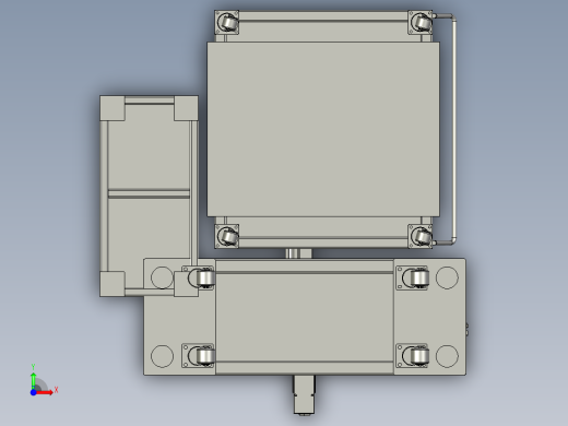瓶子上料总装前视缩略图
