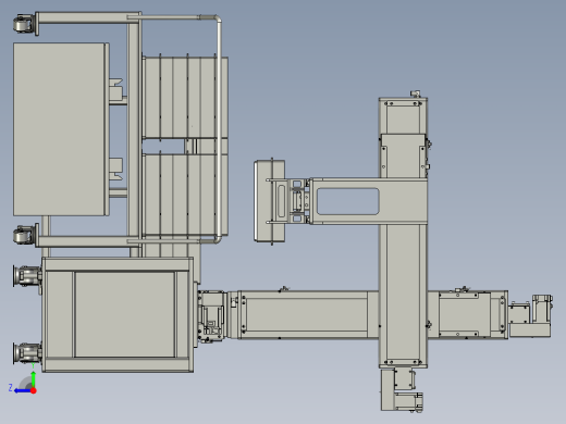 瓶子上料总装右视缩略图
