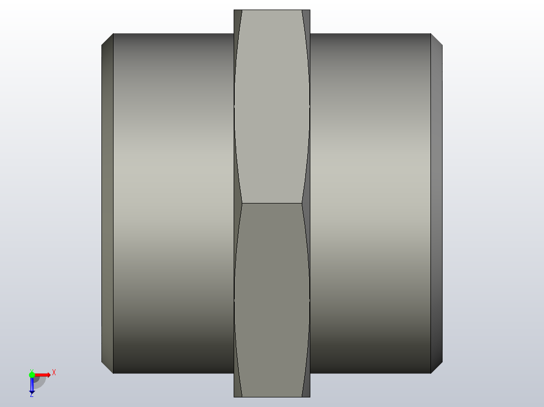 EO标准液压接头 Union G28L71X(1)俯视图