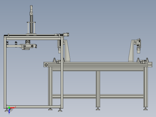 BK13244-08-000总输送线体俯视缩略图