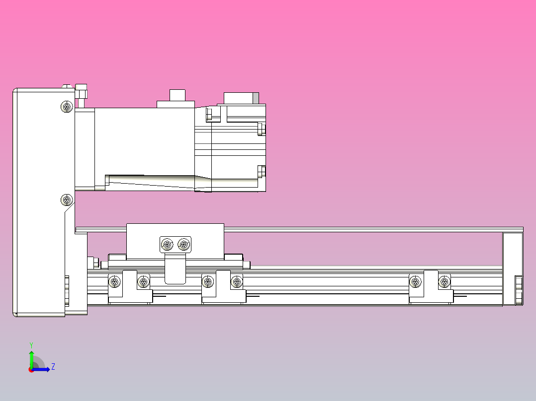 钢基模组TPA-KNR-5002C-200A1-MU-H1S2左视图
