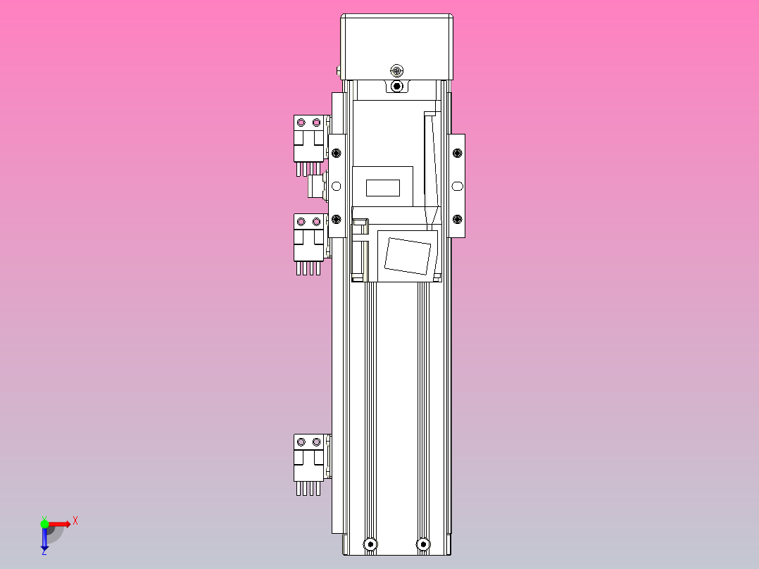 钢基模组TPA-KNR-5002C-200A1-MU-H1S2俯视图