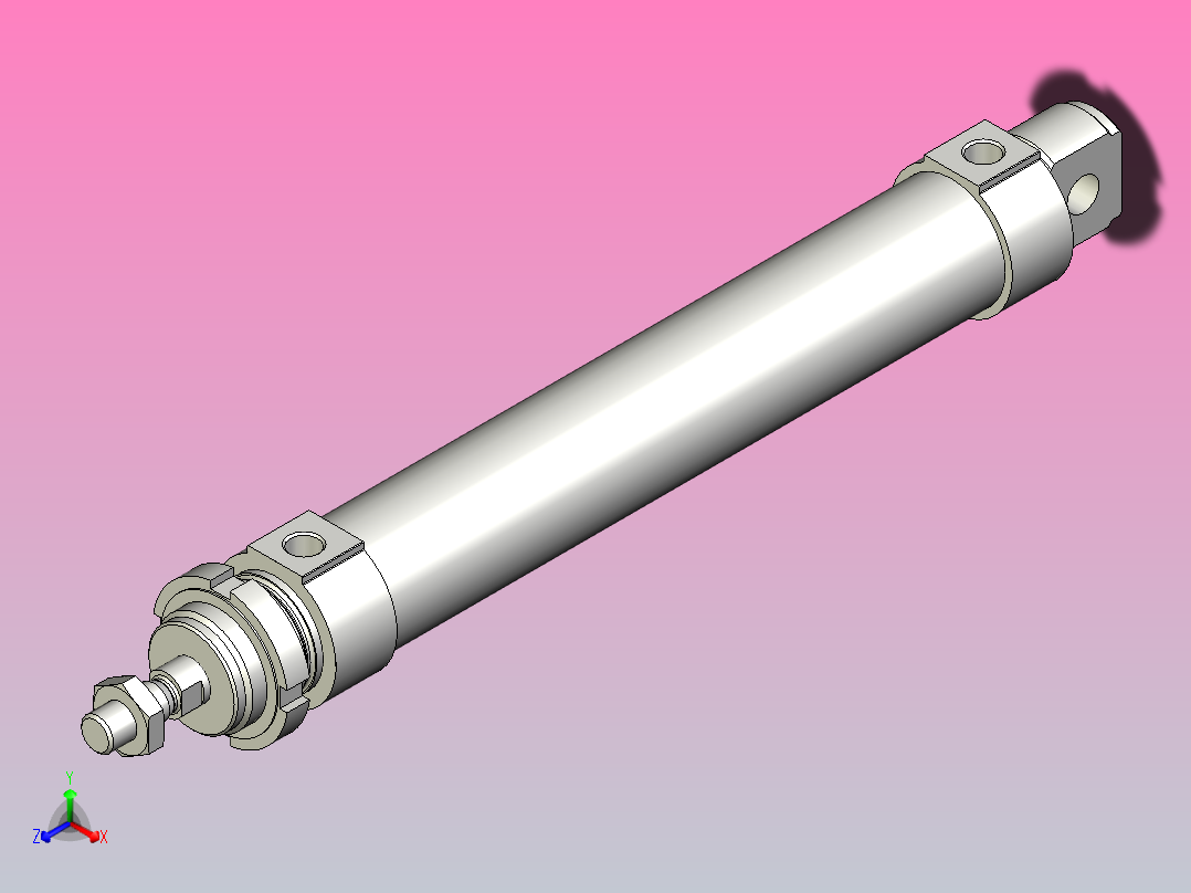 FESTO气缸DSNU-32-160-P-A---_0_主视图