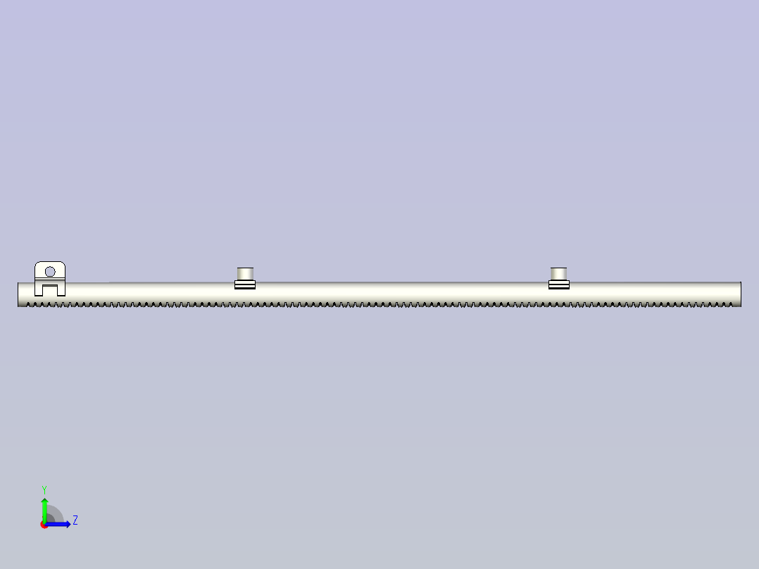 火焰焊工装左视图