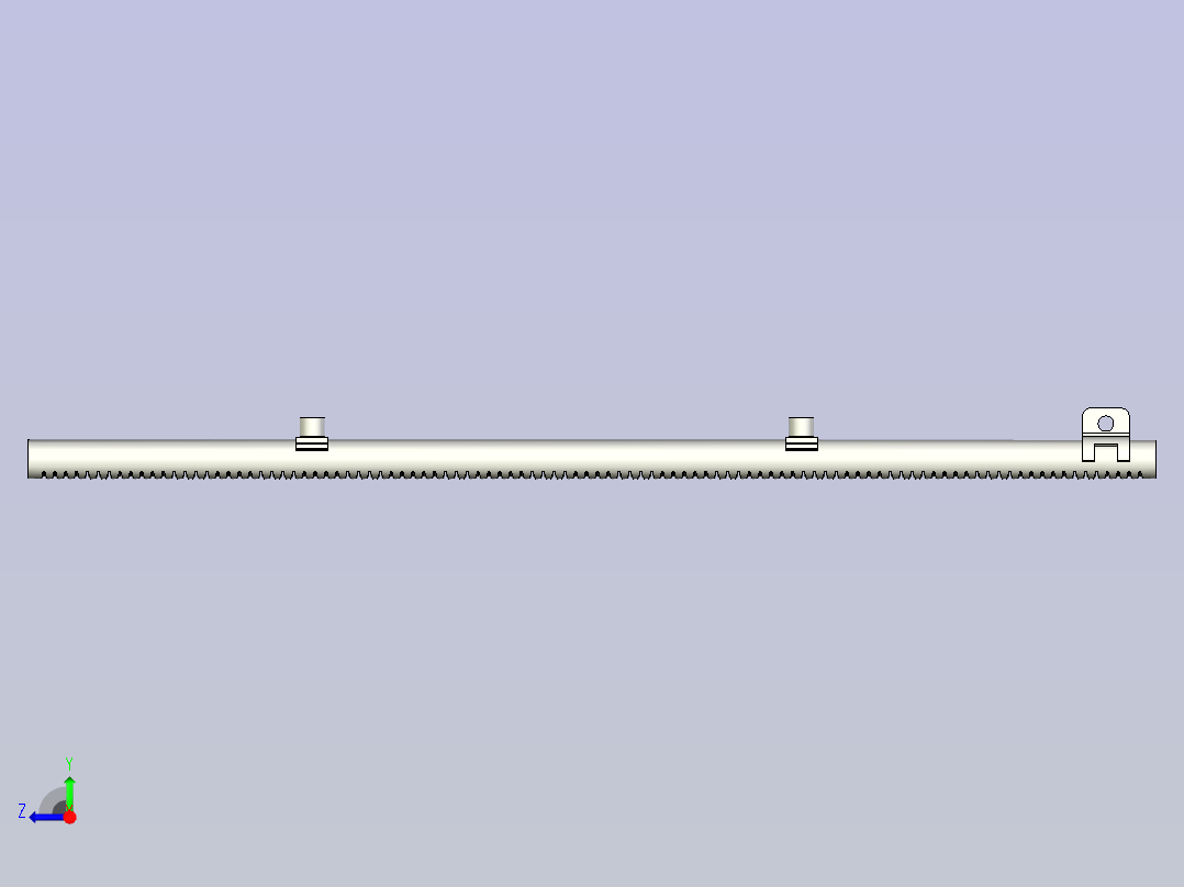 火焰焊工装右视图