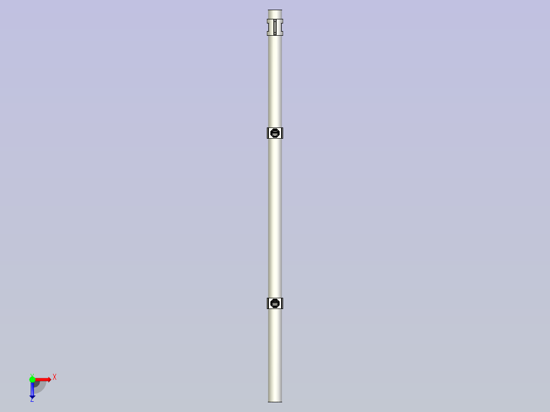 火焰焊工装俯视图