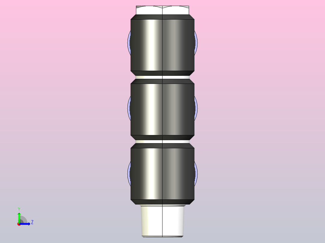 PHT(3) 串联直角(3)[PHT08-01(3)]左视图