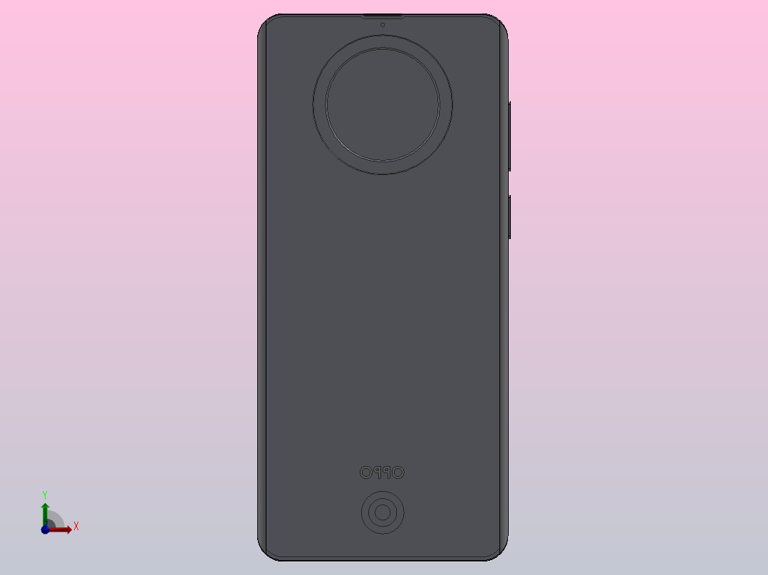 Oppo F27 专业增强版 5G前视图