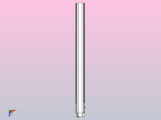 皮带直线轴半封闭可选导轨TPA-HNB-202D-140-L2250-RP-C-P75-N3俯视缩略图