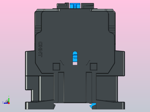 NXCF-25～38交流接触器三维模型202412右视缩略图