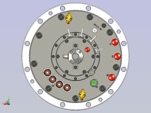 HCS-290g -45KW电主轴后视缩略图