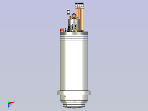 HCS-290g -45KW电主轴俯视缩略图