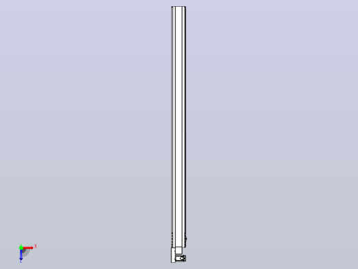 皮带直线轴半封闭可选导轨TPA-HNB-175D-140-L2700-ML-Y-P75-N3俯视缩略图