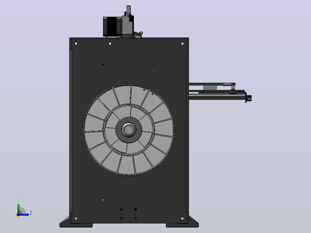 EVM00098-3d打印机左视图