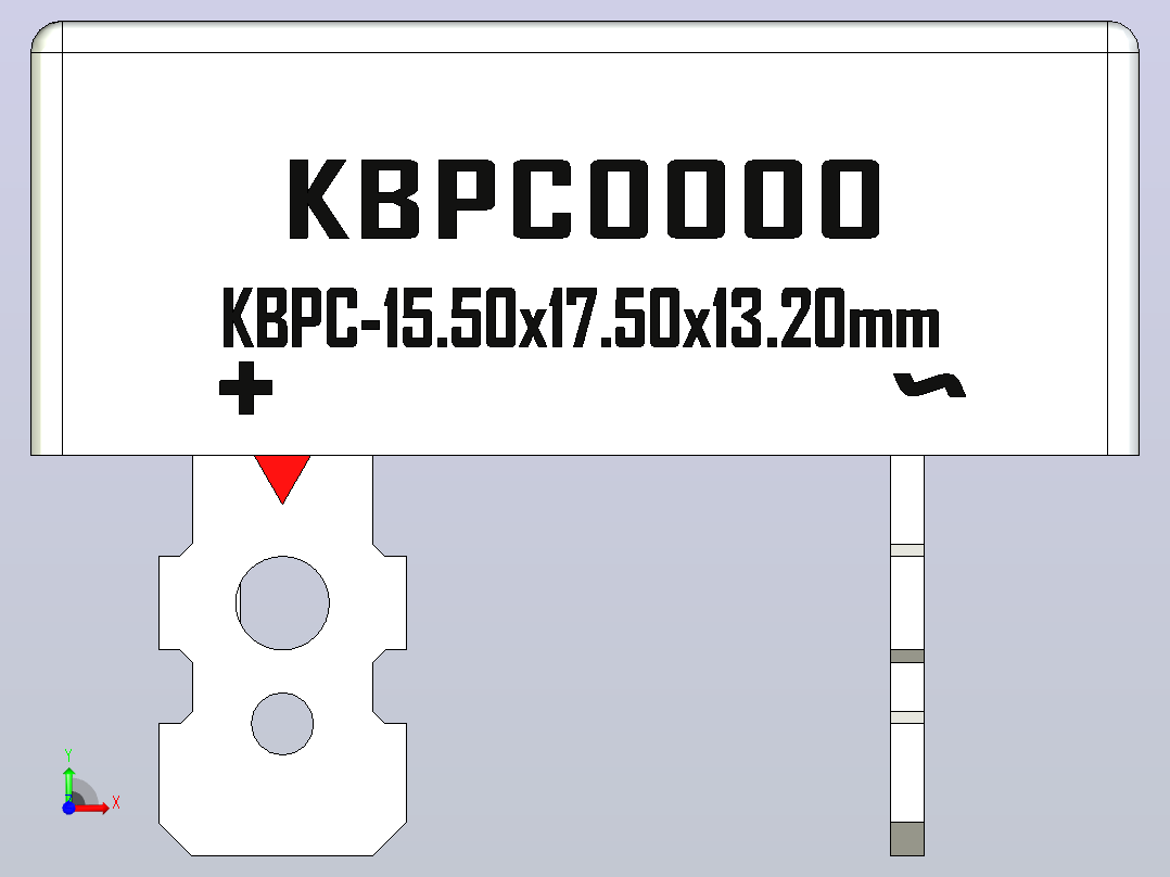 桥式整流器外壳KBPC_Min_Size_rev..zip.zip前视图
