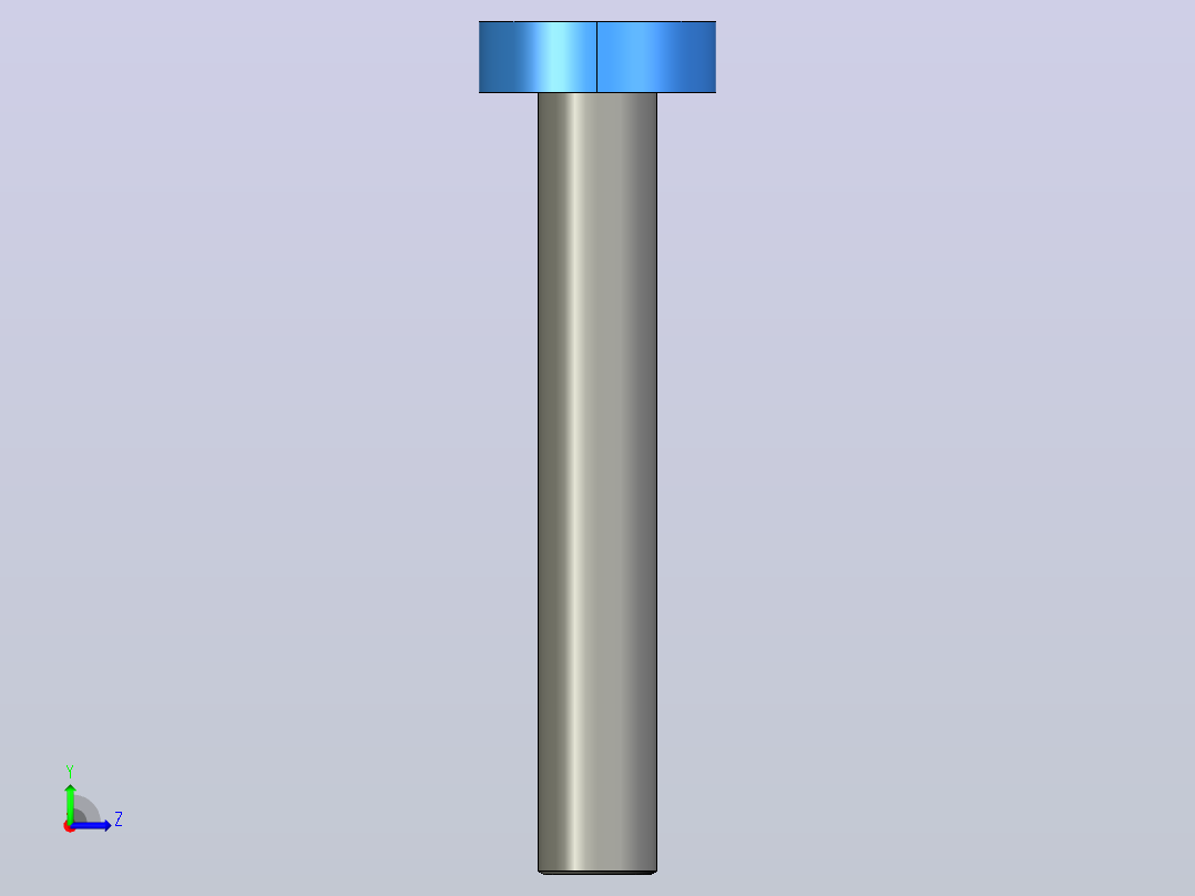 3个文件库，紧固件零件库，每个文件库中都有大量零件(螺栓，螺钉、螺母、垫圈)左视图