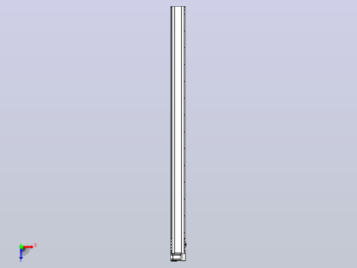 皮带直线轴半封闭可选导轨TPA-HNB-175D-140-L2650-RU-C-P75-N3俯视缩略图