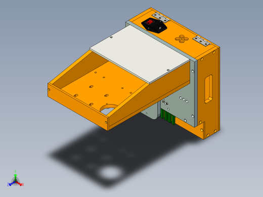 测试P板手动夹具